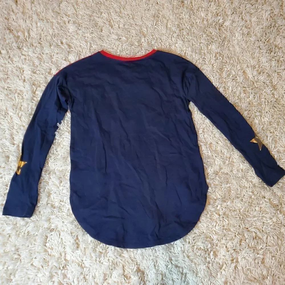 GAP KIDS Girl Power Long Sleeve Shirt - Size Small (6-7)